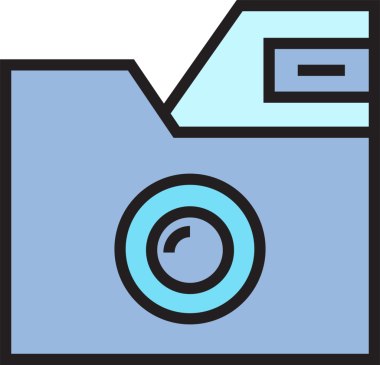 dijital fotoğraf makinesi simge tasarlamak