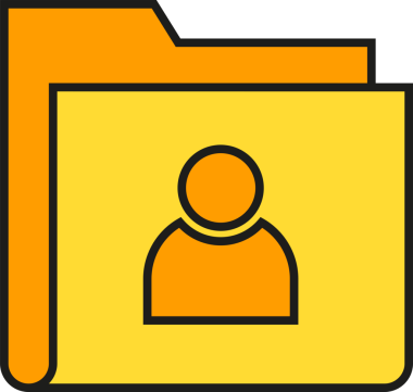 Kişisel Veri Dizini Simgesi Clipart