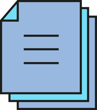 Belge Yığını Simgesi Clipart