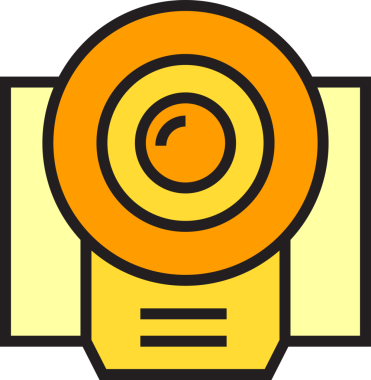 Dijital Kamera Simgesi Clipart