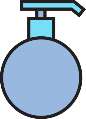 Sprey Şişe Simgesi Clipart