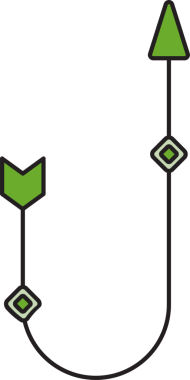 Dekoratif Ok Sembol İllüstrasyonu