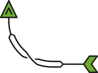 Dekoratif Ok Sembol İllüstrasyonu