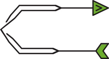 Dekoratif Ok Çizim Sembolü
