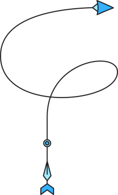 Dekoratif Ok Çizim Sembolü