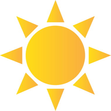 Güneş Simgesi İllüstrasyonu Clipart