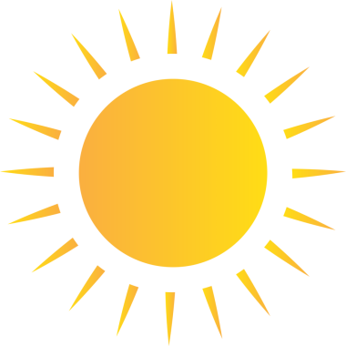 Güneş Simgesi İllüstrasyonu Clipart