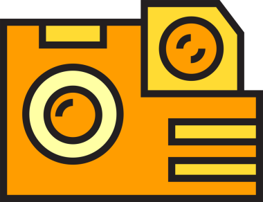 dijital fotoğraf makinesi simge tasarlamak