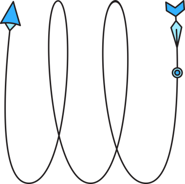 Dekoratif Ok Çizim Sembolü