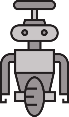 Şirin Robot Avatar Çizimi