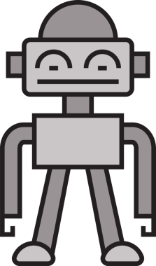 Şirin Robot Avatar Çizimi