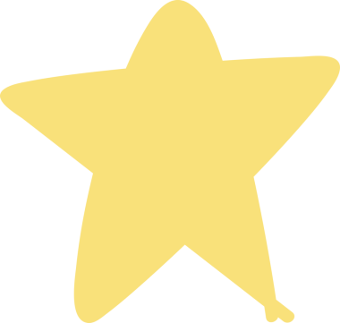 Doodle Star İllüstrasyon Clipart