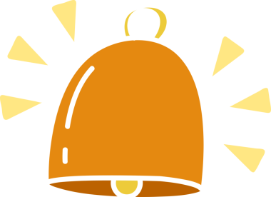 Doodle Bell İllüstrasyon Clipart