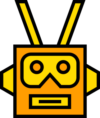 Robot Başı Avatar Clipart