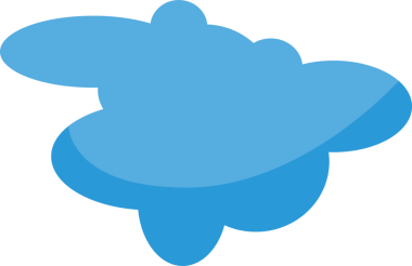 Mavi Bulut Resim Çizimi