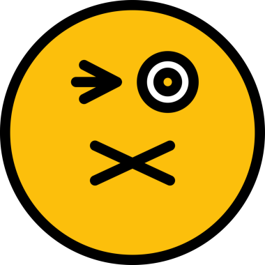 Dilsiz Yüz Emoji Clipart