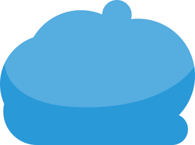 Mavi Bulut Resim Çizimi