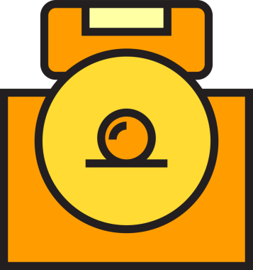 Dijital Kamera Simgesi Clipart