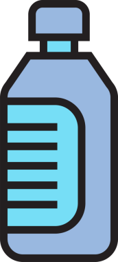 Süt Şişe Simgesi Clipart