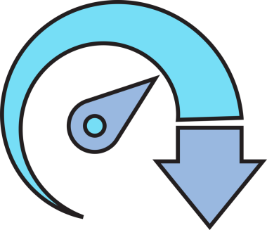 Hız göstergesi Simgesi İllüstrasyon Klibi