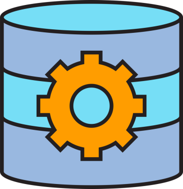 Veritabanı ve Dişli Simgesi