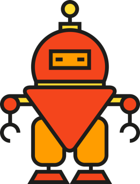 Çizgi film Robotu Avatar Clipart