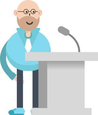 Kel İş Adamı Çizimi