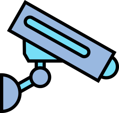 CCTV güvenlik kamerası simgesi