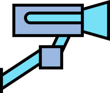 CCTV güvenlik kamerası simgesi