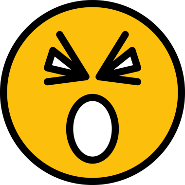 Kızgın Yüz Emoji Clipart