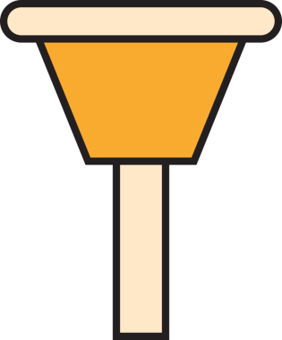 Huni Aracı Simgesi İllüstrasyonu