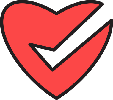 Kalp ve Kontrol İşaretleri Simgesi