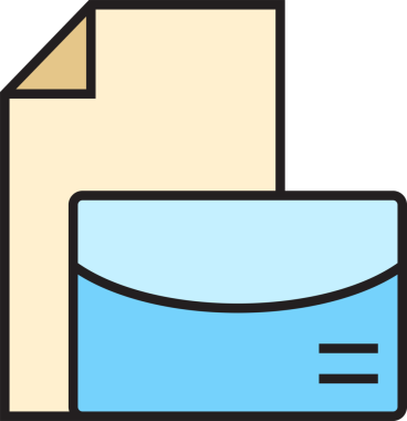 Zarf Simgesi İllüstrasyon Clipart