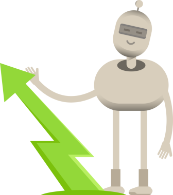 Robot Karakteri ve Ok Çizelgesi