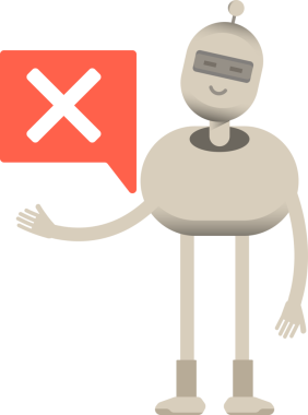 Robot Karakteri ve Yanlış İşaret