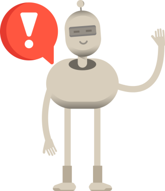 Robot Karakteri ve Hata İşareti