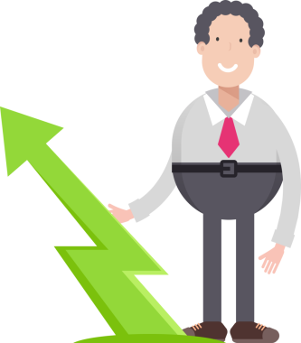 Ofis İşçisi Karakteri ve Ok Çizelgesi