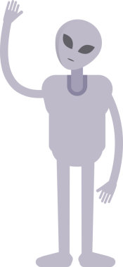 Uzaylı Karakteri Tek El Kalkıyor