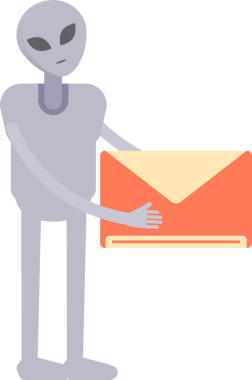 Uzaylı Karakteri Bekleme İletisi