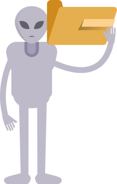 Uzaylı Karakteri Tutma Dizini