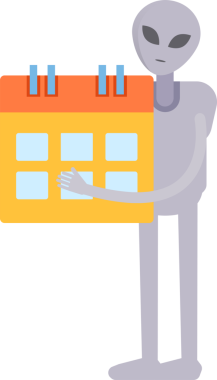 Uzaylı Karakteri Tutma Takvimi