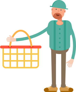 Sakallı Adam Karakteri Çizimi