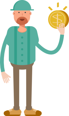 Sakallı Adam Karakteri Çizimi