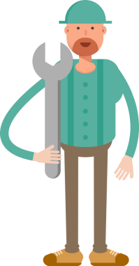 Sakallı Adam Karakteri Çizimi