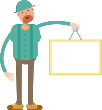 Sakallı Adam Karakteri Çizimi