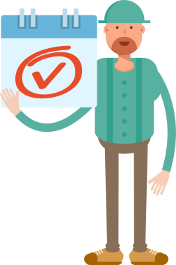 Sakallı Adam Karakteri Çizimi