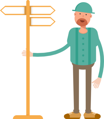 Sakallı Adam Karakteri Çizimi