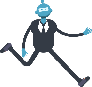 Robot İşçi Karakteri Çizimi