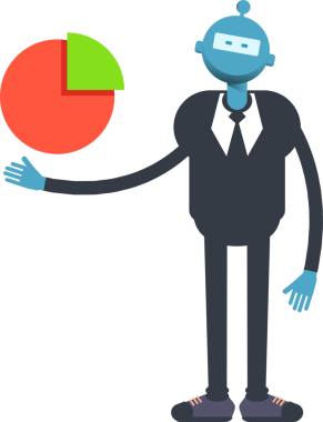 Robot İşçi Karakteri Pasta Çizelgesi