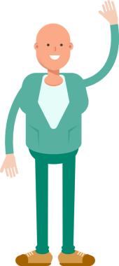 Kel İş Adamı Çizimi